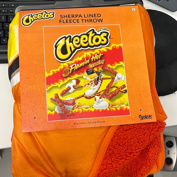 Bedding Hot Cheetos Sherpa Blanket Poshmark